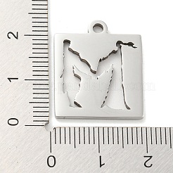 Non-Tarnish 304 Stainless Steel Pendants&nbsp;STAS-H184-11P