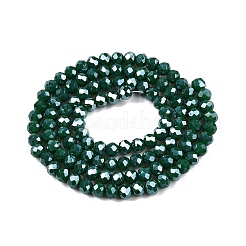 Electroplate Glass Beads Strands&nbsp;EGLA-A044-P4mm-A09