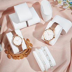 PU Imitation Leather Watch Display Pillows&nbsp;BDIS-WH0003-29B