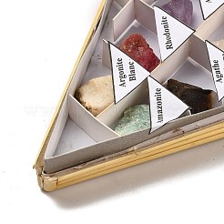 17 Styles Raw Rough Nuggets Mixed Natural Gemstone Collections&nbsp;DJEW-G038-01A