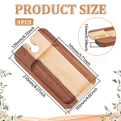 Wood Wine Glass Storage Tray Decoration&nbsp;DIY-WH0899-58