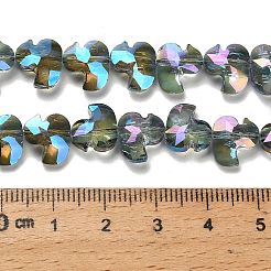 Electroplate Glass Beads Strands&nbsp;EGLA-P066-03A-FR03