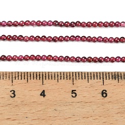 Natural Garnet Beads Strands&nbsp;G-P627-2mm-01