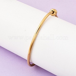 304 Stainless Steel Cuff Bangles for Women&nbsp;BJEW-P394-02G