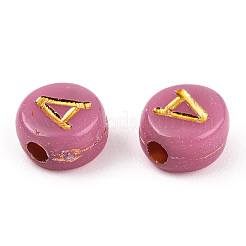 Plating Acrylic Beads&nbsp;OACR-P017-A02