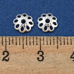 925 Sterling Silver Bead Caps&nbsp;STER-C007-03B-S