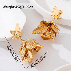Alloy Stud Dangle Earrings for Women&nbsp;WG1F6B3-01