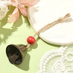 Iron Bell Hanging Ornaments&nbsp;HJEW-JM02417-01