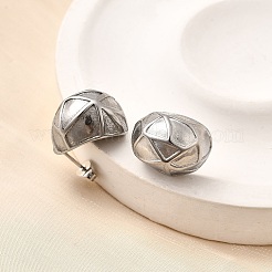 304 Stainless Steel Stud Earrings&nbsp;EJEW-F381-01A-P