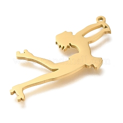 304 Stainless Steel Pendants&nbsp;STAS-R131-11G-04