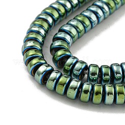 Electroplated Synthetic Non-magnetic Hematite Beads Strands&nbsp;G-K361-A01-02