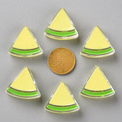 Transparent Enamel Acrylic Beads&nbsp;TACR-S155-001B