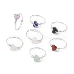 7Pcs Brass Finger Rings for Women&nbsp;RJEW-JR00854