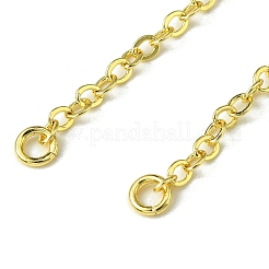 Brass Oval Link Bracelets Making&nbsp;FIND-Z035-22G