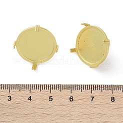 Brass Stud Earrings Setting Findings&nbsp;KK-R215-07G