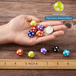 Opaque Resin Beads&nbsp;RESI-CW0001-05