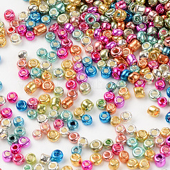 12/0 Plated Glass Seed Beads&nbsp;SEED-T005-05A