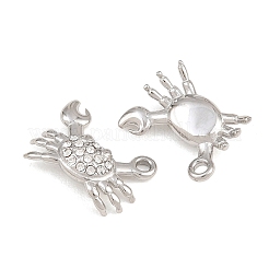304 Stainless Steel Rhinestone Pendants&nbsp;RB-CBA02E8-07P