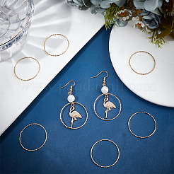 Brass Linking Rings&nbsp;KK-BBC0024-94B