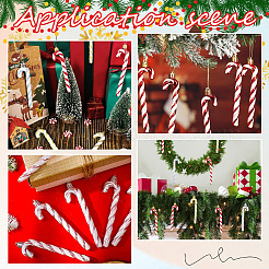 2Sets Plastic Candy Cane Pendant Decorations&nbsp;FIND-SC0013-43