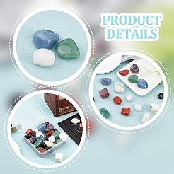 240G 8 Styles Natural Mixed Gemstone Beads&nbsp;G-NB0004-01