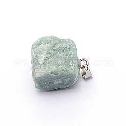Natural Green Aventurine Pendants&nbsp;G-CJC0002-02A
