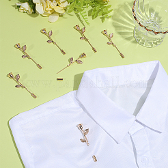 20Pcs Zinc Alloy Brooch Pins&nbsp;JEWB-PH0001-83G
