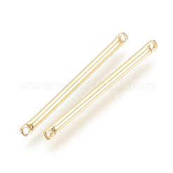 Brass Links connectors&nbsp;X-KK-T029-32G