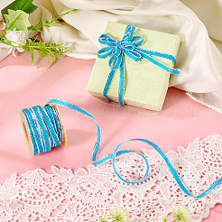 10M Sparkle Jute Ribbon&nbsp;OCOR-TAC0034-12D