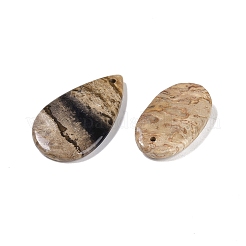 Natural Coconut fossil Pendant&nbsp;G-Q164-10