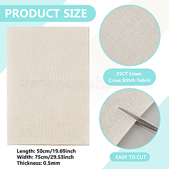 Linen Fabric&nbsp;EMBR-WH0007-006