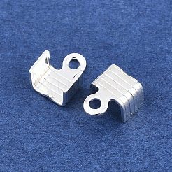 Brass Folding Crimp Ends&nbsp;KK-C163-07S