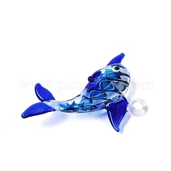 Handmade Lampwork Big Pendants&nbsp;LAMP-T023-14G