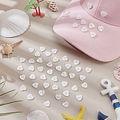 50Pcs 2-Hole Natural Shell Buttons&nbsp;BUTT-AR0001-24