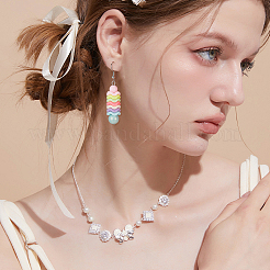 200Pcs Opaque Acrylic European Beads&nbsp;MACR-PA0001-90