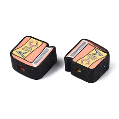 Back to School Handmade Polymer Clay Beads&nbsp;CLAY-Q253-22A