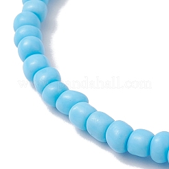 Glass Seed Beaded Stretch Bracelets&nbsp;BJEW-MZ00126-04
