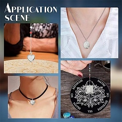 9Pcs 9 Styles Brass & 316 Stainless Steel Locket Pendants&nbsp;FIND-YW0012-03