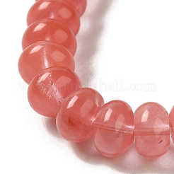 Cherry Quartz Glass Beads Strands&nbsp;G-G102-C05-01