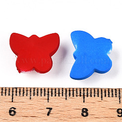 Spray Painted Acrylic Beads&nbsp;ACRP-N003-07