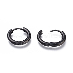 304 Stainless Steel Huggie Hoop Earrings&nbsp;LS-EJEW-O087-06F