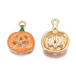 Rack Plating Alloy Enamel Pendants&nbsp;PALLOY-N164-006-01LG