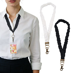 2Pcs 2 Colors Polyester Mobile Straps for Women&nbsp;HJEW-TA0001-49B