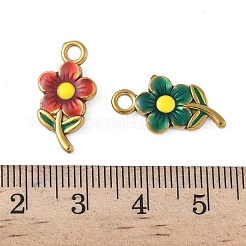 304 Stainless Steel Enamel Pendants&nbsp;STAS-P408-14G-M
