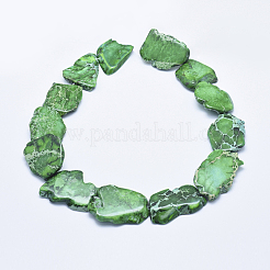 Natural Imperial Jasper Beads Strand&nbsp;G-E444-11A