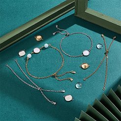 DIY Blank Dome Bracelet Making Kit&nbsp;DIY-UN0003-94