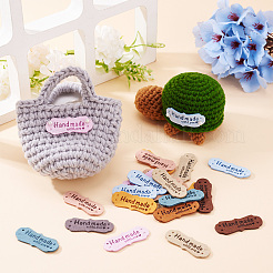 Microfiber Leather Labels&nbsp;DIY-TA0003-13