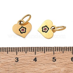 304 Stainless Steel Enamel Pendants&nbsp;SA-CBA49D2-04G
