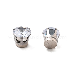 Cubic Zirconia Clip-on Earrings&nbsp;EJEW-L100-01P-07-01