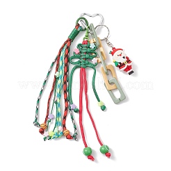 Christmas Polyester & Spandex Cord Ropes Pendant Decorations&nbsp;HJEW-JM03845